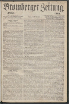 Bromberger Zeitung, 1862, nr 281