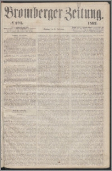 Bromberger Zeitung, 1862, nr 293