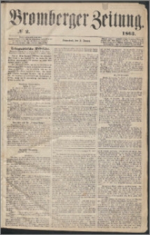 Bromberger Zeitung, 1863, nr 2