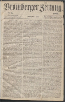 Bromberger Zeitung, 1863, nr 5