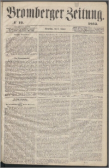 Bromberger Zeitung, 1863, nr 12