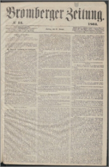 Bromberger Zeitung, 1863, nr 13