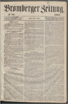 Bromberger Zeitung, 1863, nr 19