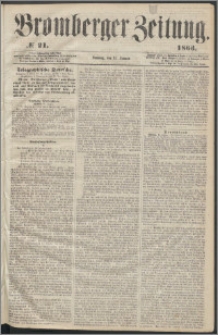 Bromberger Zeitung, 1863, nr 21