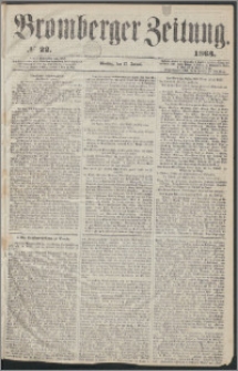 Bromberger Zeitung, 1863, nr 22