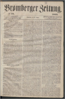 Bromberger Zeitung, 1863, nr 24