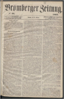 Bromberger Zeitung, 1863, nr 34