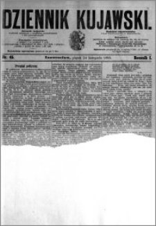 Dziennik Kujawski 1893.11.24 R.1 nr 45