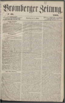 Bromberger Zeitung, 1863, nr 36