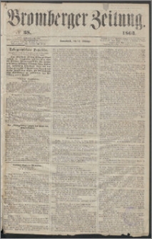 Bromberger Zeitung, 1863, nr 38
