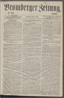 Bromberger Zeitung, 1863, nr 44