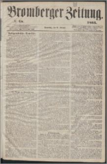 Bromberger Zeitung, 1863, nr 48