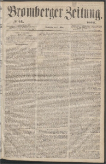 Bromberger Zeitung, 1863, nr 54