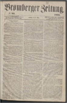 Bromberger Zeitung, 1863, nr 63
