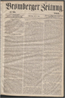 Bromberger Zeitung, 1863, nr 88