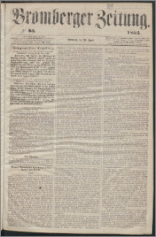 Bromberger Zeitung, 1863, nr 93