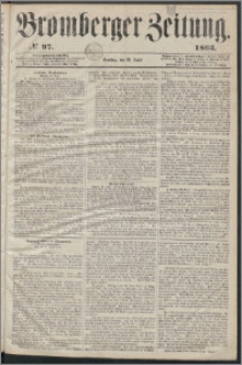Bromberger Zeitung, 1863, nr 97