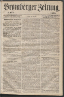 Bromberger Zeitung, 1863, nr 114