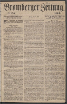 Bromberger Zeitung, 1863, nr 176
