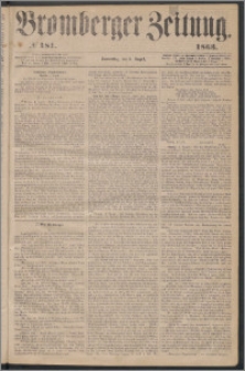 Bromberger Zeitung, 1863, nr 181