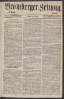 Bromberger Zeitung, 1863, nr 190