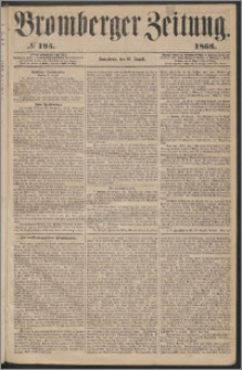 Bromberger Zeitung, 1863, nr 195