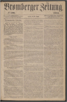 Bromberger Zeitung, 1863, nr 200
