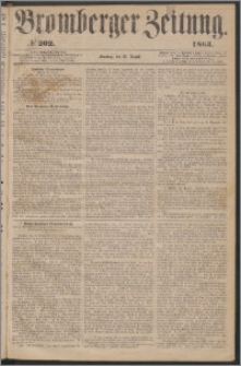 Bromberger Zeitung, 1863, nr 202