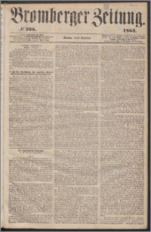Bromberger Zeitung, 1863, nr 208