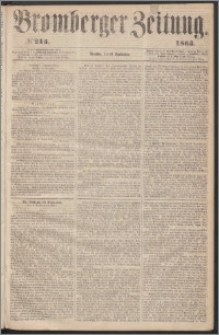 Bromberger Zeitung, 1863, nr 215