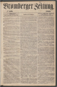 Bromberger Zeitung, 1863, nr 220