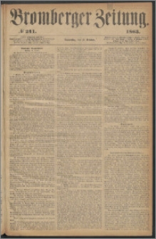 Bromberger Zeitung, 1863, nr 241