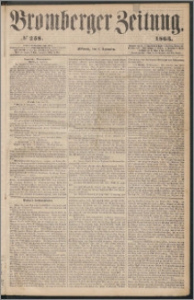 Bromberger Zeitung, 1863, nr 258