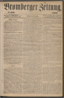Bromberger Zeitung, 1863, nr 268