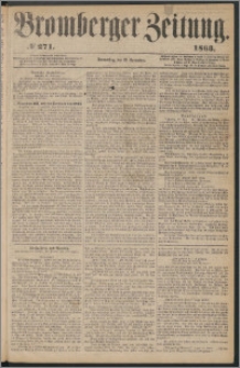Bromberger Zeitung, 1863, nr 271