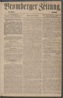 Bromberger Zeitung, 1863, nr 276
