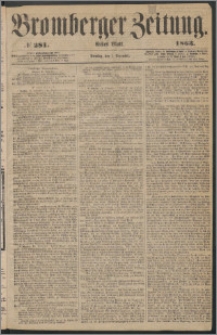 Bromberger Zeitung, 1863, nr 281