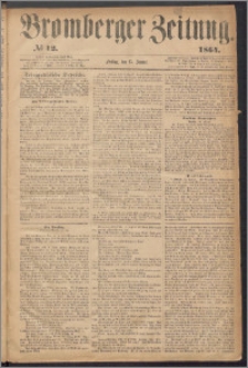 Bromberger Zeitung, 1864, nr 12