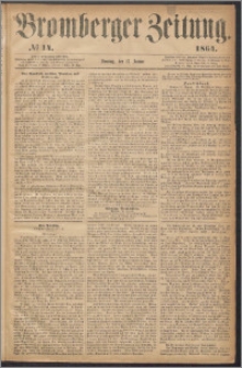 Bromberger Zeitung, 1864, nr 14