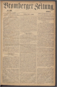 Bromberger Zeitung, 1864, nr 20