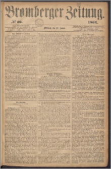 Bromberger Zeitung, 1864, nr 22