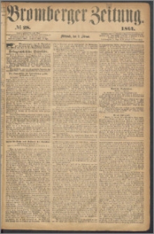 Bromberger Zeitung, 1864, nr 28