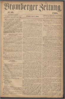 Bromberger Zeitung, 1864, nr 34