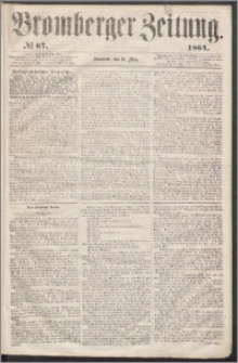 Bromberger Zeitung, 1864, nr 67