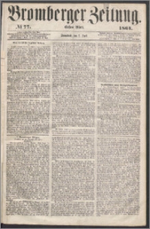 Bromberger Zeitung, 1864, nr 77
