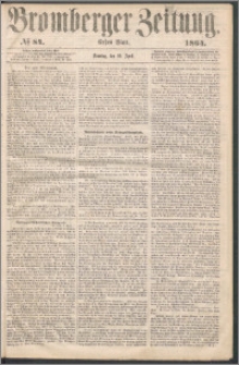 Bromberger Zeitung, 1864, nr 84