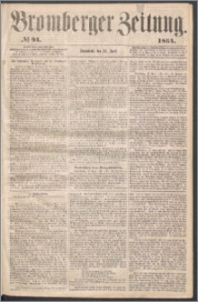 Bromberger Zeitung, 1864, nr 94