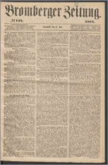 Bromberger Zeitung, 1864, nr 134