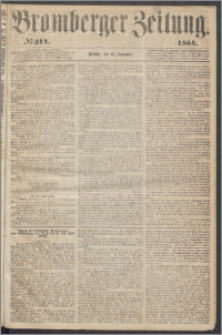 Bromberger Zeitung, 1864, nr 214