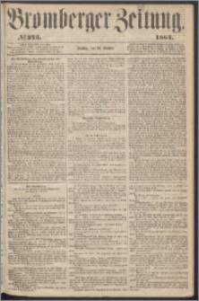 Bromberger Zeitung, 1864, nr 243